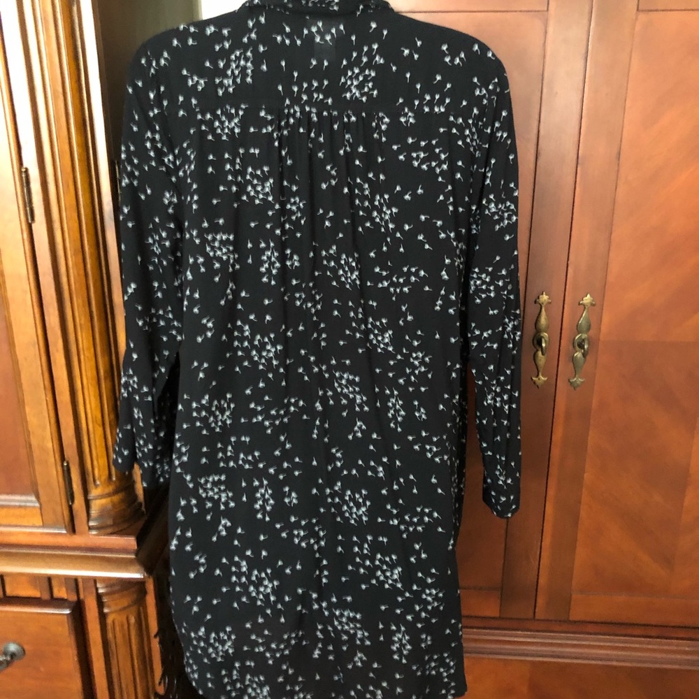 Motherhood Maternity Top size L black print - Picture 9 of 10